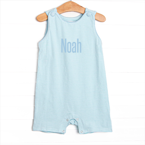 Noah Jon Jon, Blue and Aqua Stripe
