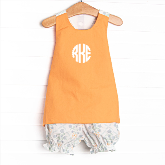 Orange You Glad Garden Bloomer Set, Orange