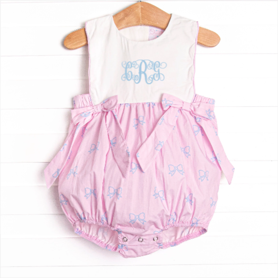Passport to Paris Side Tie Bubble, Pink