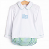 Perfectly Plaid Diaper Set, Green