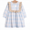 Picture Perfect Plaid Dress, Blue