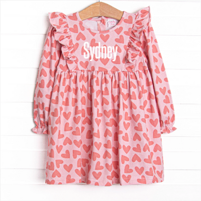 Pink Heart Promises Dress, Pink