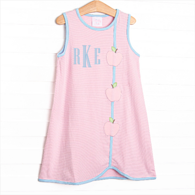 Pink Lady Perfection Applique Dress, Pink