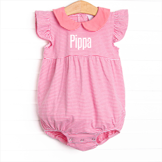 Pippa Bubble, Flamingo Pink Stripe