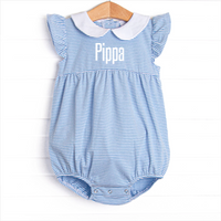 Pippa Bubble, Medium Blue Stripe