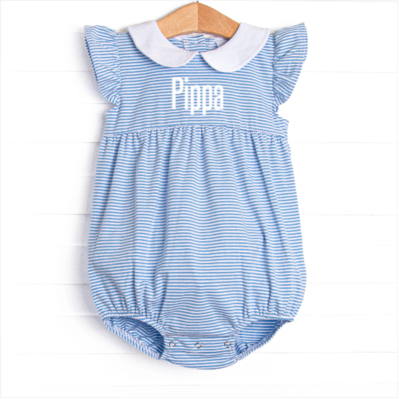 Pippa Bubble, Medium Blue Stripe