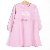 Polka Dot Play Dress, Pink