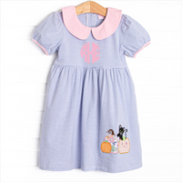 Purr-fect Patch Applique Dress, Purple