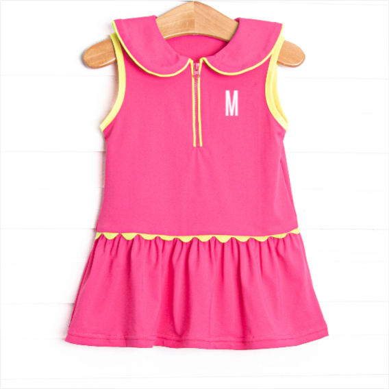 Qualifier Cutie Tennis Dress, Pink – Stitchy Fish