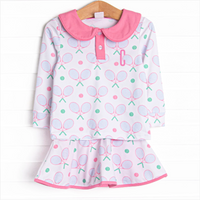 Racket Rally Skirt Set, Pink