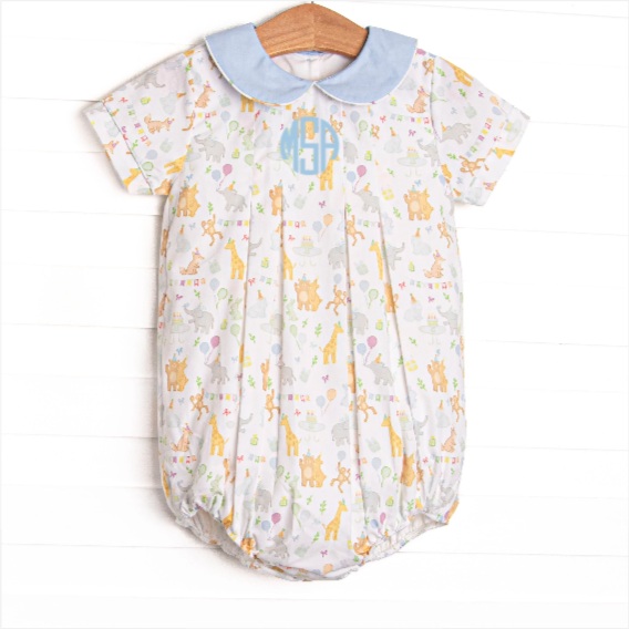 Safari Soiree Bubble, Blue