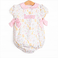 Safari Soiree Side Tie Bubble, Pink
