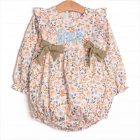 Sage Green Garden Side Tie Bubble, Green