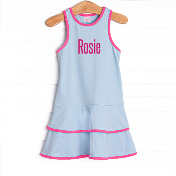 Sassy Sport Tennis Dress, Blue