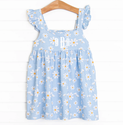 Daisy Daydream Dress, Blue