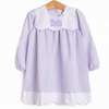 Southern Scallops Dress, Purple