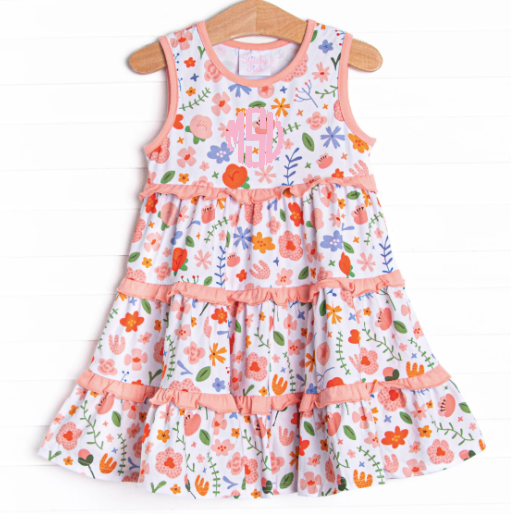 Blush Bloomer Dress, Pink
