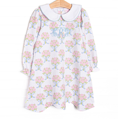 Wrapped in Roses Dress, Pink