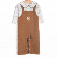 Hunting Hounds Longall Set, Tan Corduroy