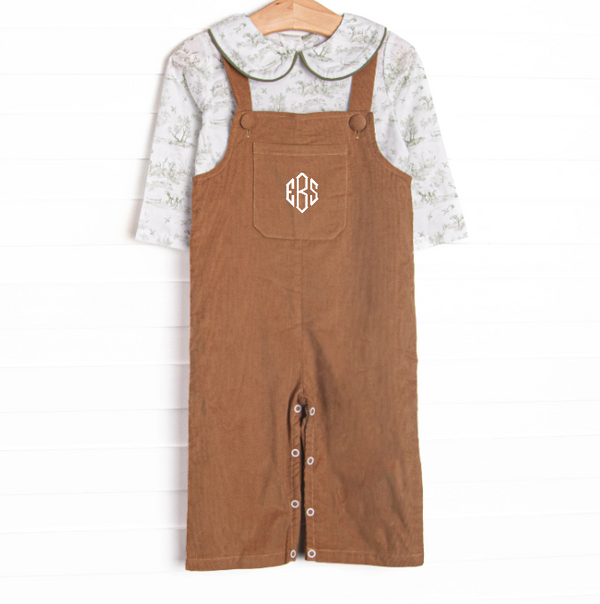 Hunting Hounds Longall Set, Tan Corduroy