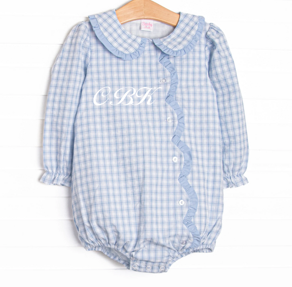 A Moment for Memories Long Sleeve Bubble, Blue