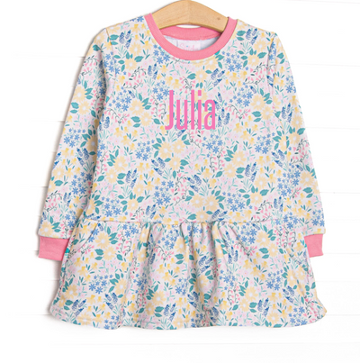 Golden Hour Flower Sweatshirt, Yellow