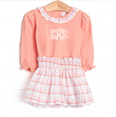 Autumn Breeze Beauty Skirt Set, Pink