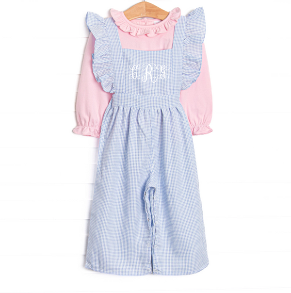 Fairytale Charm Romper Set, Blue