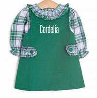 Bleu: Cordelia Smocked Dress Set, Blue