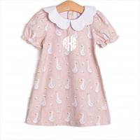 Silly Goose Dress, Pink