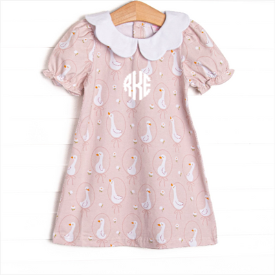 Silly Goose Dress, Pink