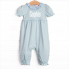 Sophie Pima Long Romper,  Mint