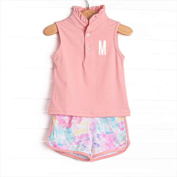 Sutton Short Set, Pink