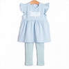 Teagan Pima Legging Set, Mint