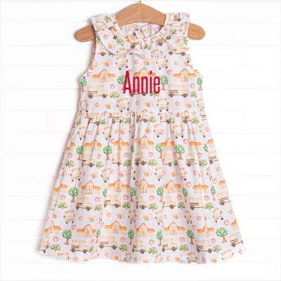Time For School Dress, Yellow