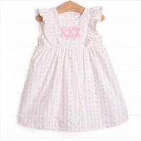 Tulip Towers Dress, Pink