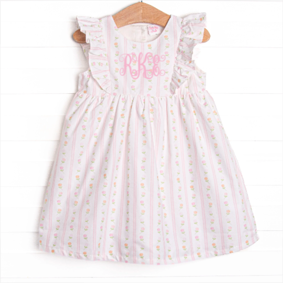 Tulip Towers Dress, Pink