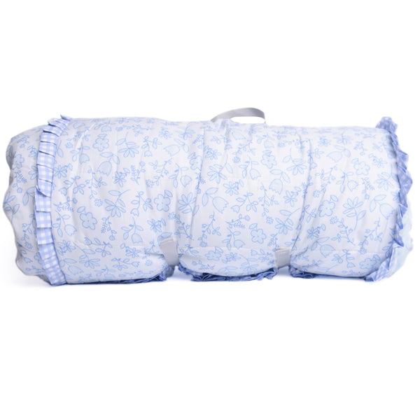 Blue Willow Nap Mat, Blue