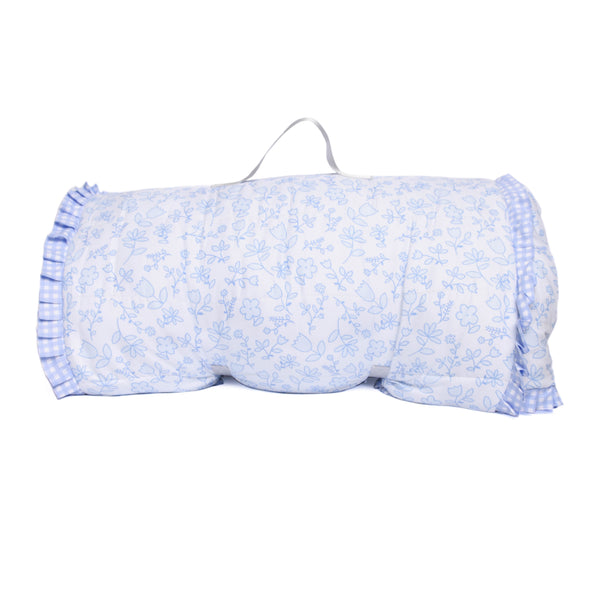 Blue Willow Nap Mat, Blue