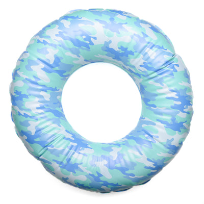 Coastal Camo Tube Float, Blue