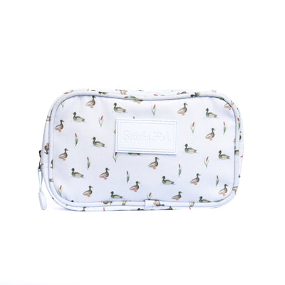 Migrating Mallard Oxford Pouch, Blue