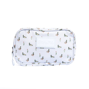 Migrating Mallard Oxford Pouch, Blue