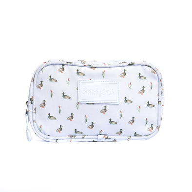 Migrating Mallard Oxford Pouch, Blue