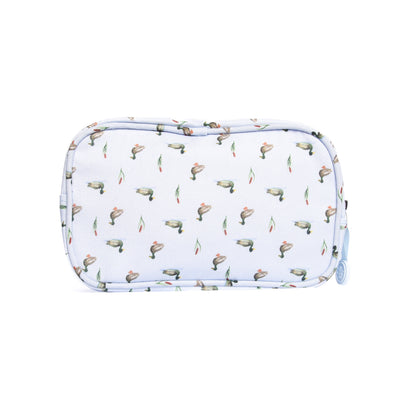 Migrating Mallard Oxford Pouch, Blue