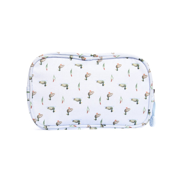 Migrating Mallard Oxford Pouch, Blue