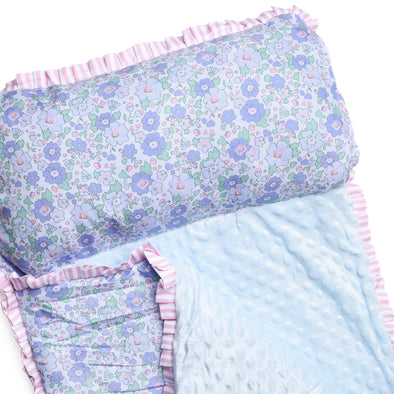 Bellflower Beauty Nap Mat, Blue