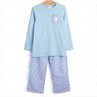 Winchester Wonder Pant Set, Blue