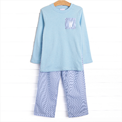 Winchester Wonder Pant Set, Blue