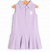 Wimbledon Winner Tennis Dress, Purple