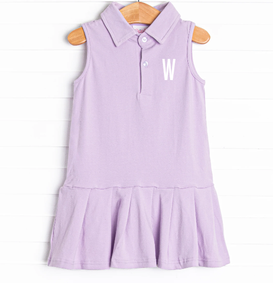 Wimbledon Winner Tennis Dress, Purple